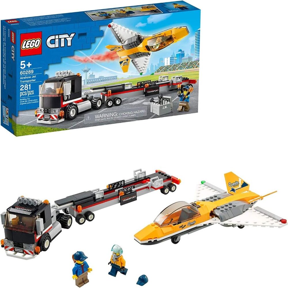 Lego City Airshow Jet Transporter 60289  Brand New